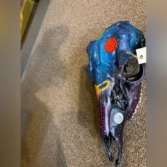 Hand painted skull